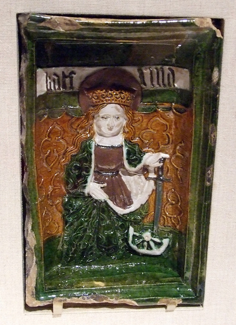 St. Catherine of Alexandria in the Metropolitan Museum of Art, January 2008