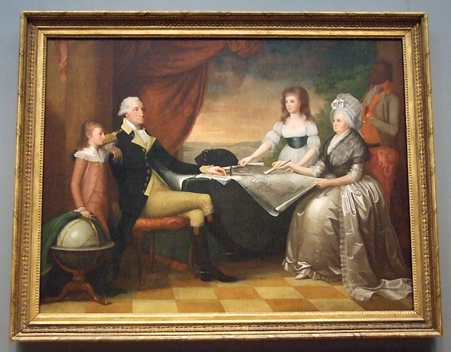 The Washington Family by Savage in the National Gallery, September 2009