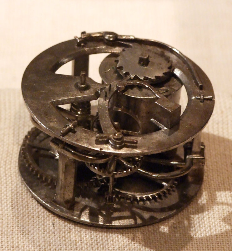 Table Clock with Skeleton Movement in the Metropolitan Museum of Art, May 2010