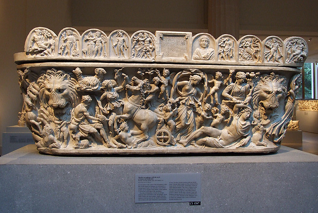 Endymion Sarcophagus in the Metropolitan Museum of Art, July 2007