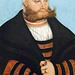 Detail of the Portrait of a Man in a Gold Embroidered Cap by Cranach in the Metropolitan Museum of Art, September 2008