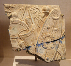 Glass Relief Fragment in the Metropolitan Museum of Art, December 2008