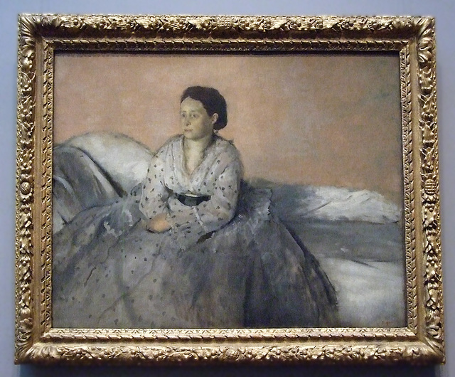 Madame Rene de Gas by Degas in the National Gallery, September 2009