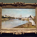 The Harbor at Lorient by Morisot in the National Gallery, September 2009