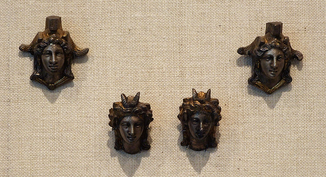 Four Silver-Gilt Attachments in the Metropolitan Museum of Art, September 2009