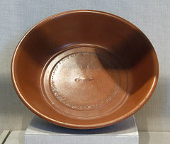 Terracotta Bowl in the Metropolitan Museum of Art, December 2008