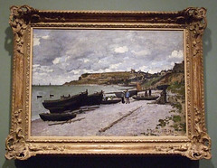 Sainte-Adresse by Monet in the National Gallery, September 2009