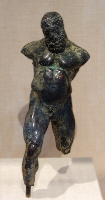 Bronze Statuette of a Drunken Herakles in the Metropolitan Museum of Art, February 2010