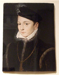 Portrait of Charles IX, King of France in the Metropolitan Museum of Art, January 2010