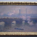 Waterloo Bridge: Gray Day by Monet in the National Gallery, September 2009