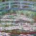 Detail of the Japanese Footbridge by Monet in the National Gallery, September 2009
