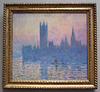 The Houses of Parliament, Sunset by Monet in the National Gallery, September 2009