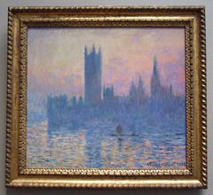 The Houses of Parliament, Sunset by Monet in the National Gallery, September 2009