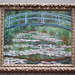 Japanese Footbridge by Monet in the National Gallery, September 2009
