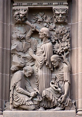 Detail of the Sculpture on Alexander Hall at Princeton University, July 2011