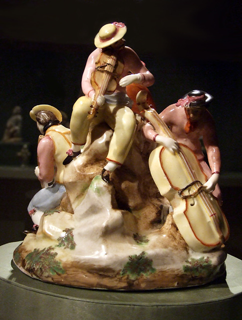 Carnival Musicians, Small Porcelain in the Metropolitan Museum of Art, July 2007