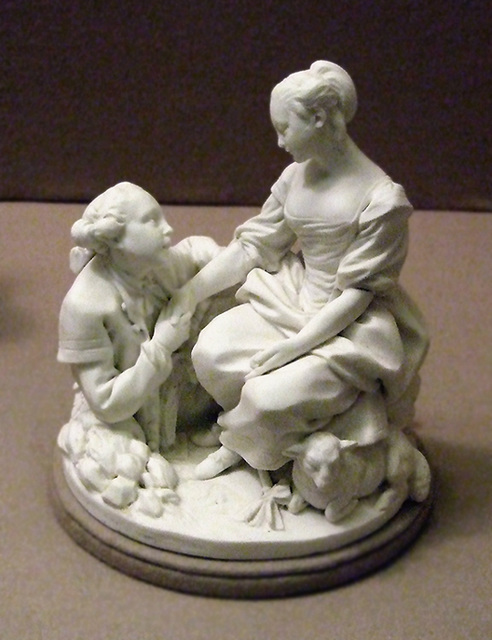 The Shepherdess of the Alps by Falconet in the Metropolitan Museum of Art, December 2009