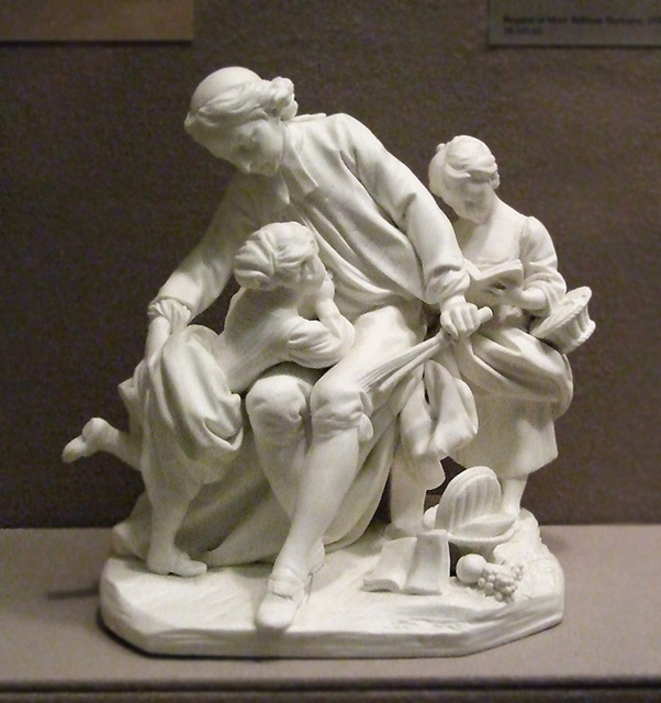 The Schoolmaster by Falconet in the Metropolitan Museum of Art, December 2009