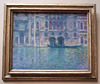 Palazzo da Mula, Venice by Monet in the National Gallery, September 2009
