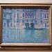 Palazzo da Mula, Venice by Monet in the National Gallery, September 2009