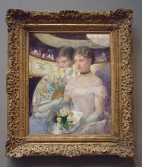 The Loge by Mary Cassatt in the National Gallery in Washington DC, Sept. 2009