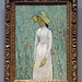Girl in White by Van Gogh in the National Gallery, September 2009