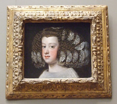 Maria Terese Infanta of Spain by Velazquez in the Metropolitan Museum of Art, March 2011