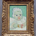 Roulin's Baby by Van Gogh in the National Gallery, September 2009