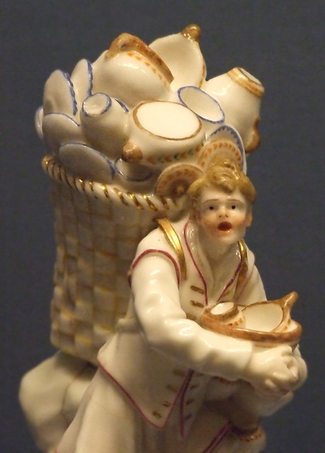 Detail of a Capodimonte Pottery Seller in the Metropolitan Museum of Art, April 2011