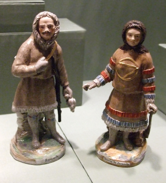 Samoyed Man and Woman in the Metropolitan Museum of Art, November 2008