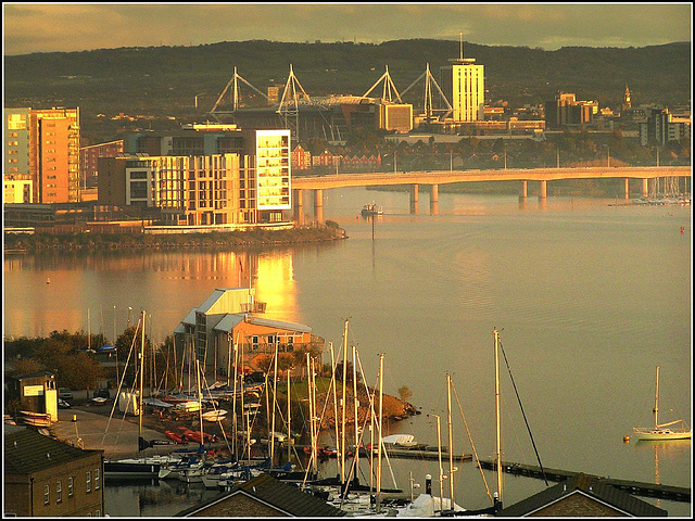 Cardiff Bay Sunrise