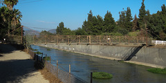 Burbank LA River horse bridge (3687)