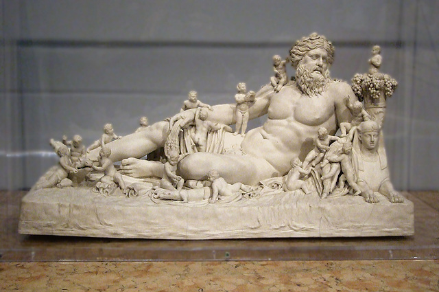 Figure of the Nile by Volpato in the Metropolitan Museum of Art, November 2009