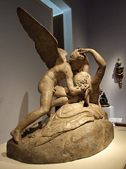 Plaster Model of Cupid & Psyche by Canova in the Metropolitan Museum of Art, July 2007