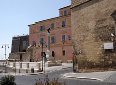 Piazza Near the National Museum in Tarquinia, June 2012