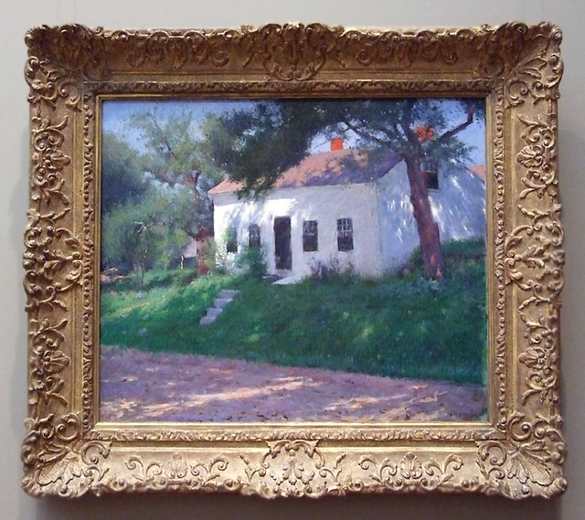 Roadside Cottage by Bunker in the National Gallery, September 2009