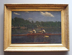 The Biglin Brothers Racing by Thomas Eakins in the National Gallery, September 2009
