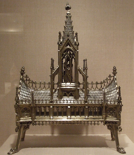 Reliquary Shrine of St. Barbara in the Metropolitan Museum of Art, February 2010