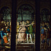 The Engagement Ball, a 19th Century Stained Glass Triptych in the Metropolitan Museum of Art,  May 2007