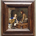 A Woman Playing the Theorbo-Lute and a Cavalier by Gerard ter Borch in the Metropolitan Museum of Art, December 2010