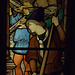 Detail from the Engagement Ball, a 19th Century Stained Glass Triptych in the Metropolitan Museum of Art,  May 2007