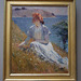 Margaret Strong by Frank Weston Benson in the National Gallery, September 2009