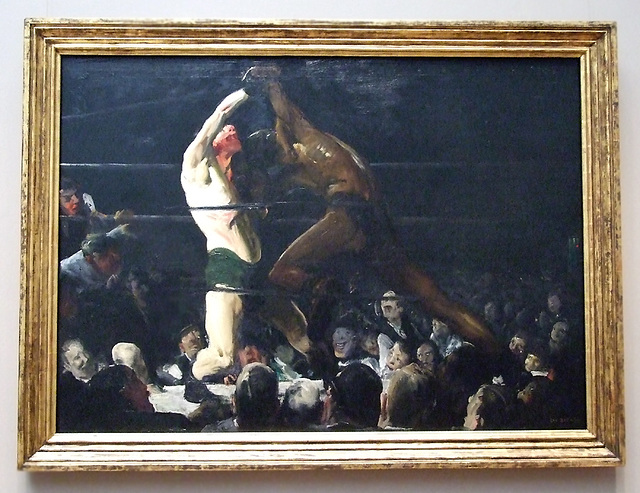 Both Members of this Club by Bellows in the National Gallery, September 2009