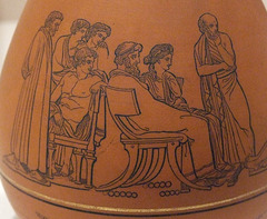 Detail of a Cider Jug with Scenes from the Odyssey in the Metropolitan Museum of Art, November 2009