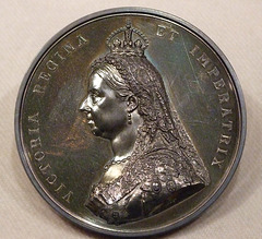 Golden Jubilee of Queen Victoria Medallion in the Metropolitan Museum of Art, January 2011