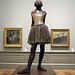 Little Fourteen-Year-Old Dancer by Degas in the Metropolitan Museum of Art, February 2008