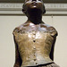 Detail of Little Fourteen-Year-Old Dancer by Degas in the Metropolitan Museum of Art, February 2008