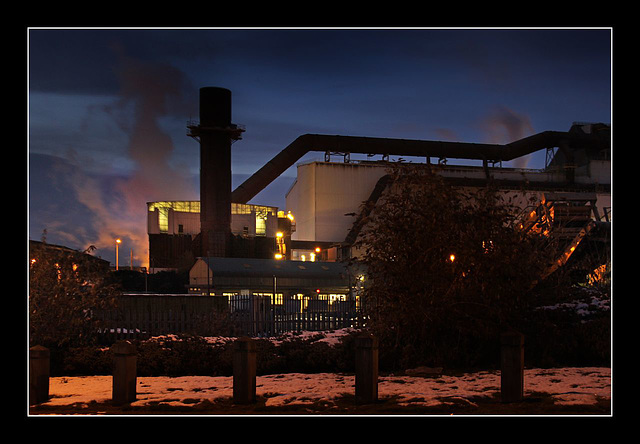 Industrial evening