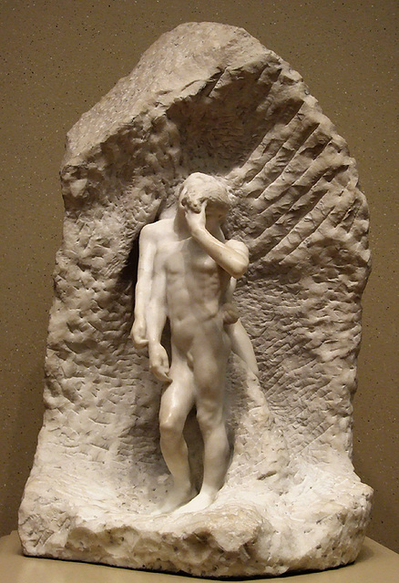 Orpheus and Eurydice by Rodin in the Metropolitan Museum of Art, March 2008