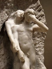 Orpheus and Eurydice by Rodin in the Metropolitan Museum of Art, March 2008